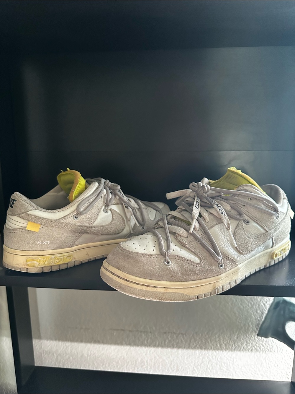 Nike Off-White x Dunk Low 'Lot 14 of 50' DJ0950-106 Size 11M Virgil Abloh Shoes